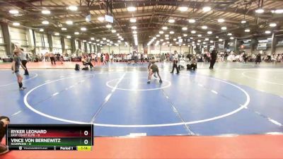 72 lbs Rd# 6- 9:00am Saturday Final Pool - Ryker Leonard, East Coast Elite vs Vince Von Bernewitz, Scorpions