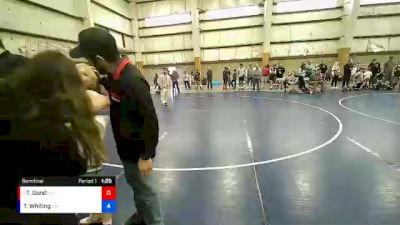 77 lbs Semifinal - Thomas Gorst, West Jordan vs Trey Whiting, Uintah Wrestling