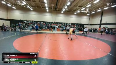 175B Round 2 - Fynn Franks, Shoshoni vs Enan Williams, Campbell County