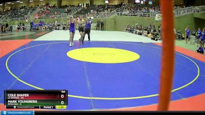 184 lbs Round 1 (4 Team) - Mark Youngberg, Estacada vs Cole Shafer, La Grande