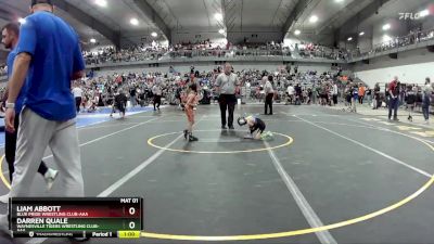 45 lbs Champ. Round 1 - Liam Abbott, Blue Pride Wrestling Club-AAA vs Darren Quale, Waynesville Tigers Wrestling Club-AAA