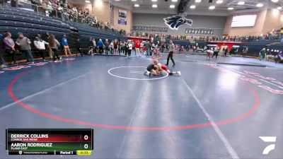 113 lbs Cons. Semi - Derrick Collins, Conroe Oak Ridge vs Aaron Rodriguez, Plano East