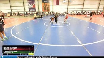 88 lbs Rd# 2 10:30am Friday - Jaxten Bowler, Nebraska Elite vs Malachi Burris, Minion Green