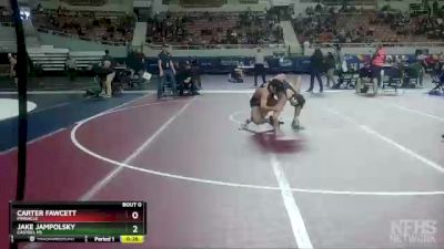 D1-150 lbs Cons. Round 1 - Carter Fawcett, Pinnacle vs Jake Jampolsky, Casteel HS