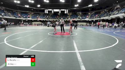 135 lbs Cons. Round 4 - Brooke Coy, Yorkville vs Ameera Murphy, Oswego