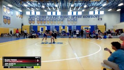 144 lbs Cons. Round 2 - Elias Twigg, Black Hive Wrestling Team vs Iam Garcia, Eagle Empire