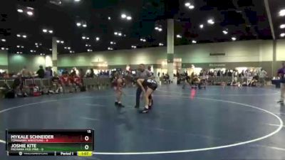 120 lbs Round 4 (6 Team) - Joshie Kite, Michiana Vice-Pink vs Mykale Schneider, Tomahawk Wrestling