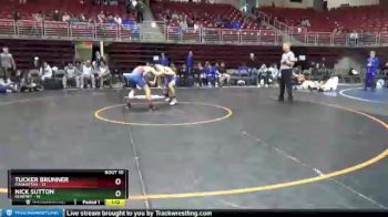 152 lbs Round 3 (8 Team) - Nick Sutton, Kearney vs Tucker Brunner, Manhattan