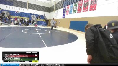 56 lbs 2nd Place Match - Trey Hutchison, Lakeland Wrestling Club vs Boheme Parr-Coffin, Inland Northwest Wrestling Training Center