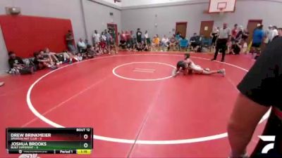 90 lbs Round 4 (6 Team) - Joshua Brooks, Built Different vs Drew Brinkmeier, Spartan Mat Club