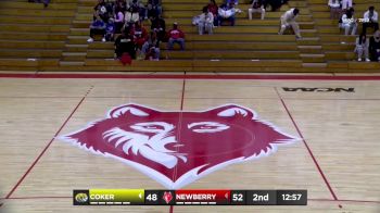 Replay: Coker vs Newberry - Men's | Jan 13 @ 4 PM