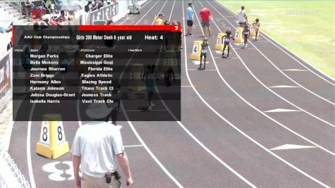 Youth Girls' 200m, Finals 4 - Age 6