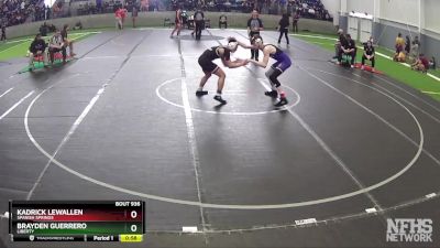 144 lbs Cons. Round 3 - Brayden Guerrero, Liberty vs Kadrick Lewallen, Spanish Springs