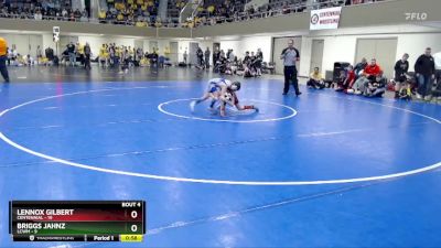 80 lbs Quarterfinals (8 Team) - Briggs Jahnz, LCWM vs Lennox Gilbert, Centennial