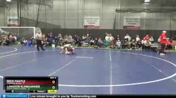 115 lbs Round 3 (6 Team) - Langdon Klinkhammer, South Dakota Storm vs Reed Mantle, Montana Silver