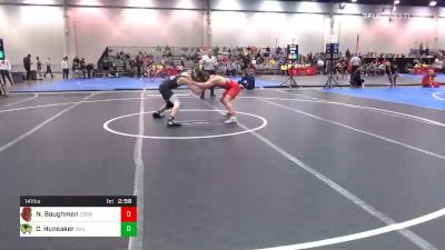 141 lbs Consolation - Noah Baughman, Cornell vs Cameron Hunsaker, Utah Valley