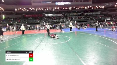 60 lbs Semifinal - LeighAnne Gambale, Kingsway vs Honor Pluchino, Jersey 74