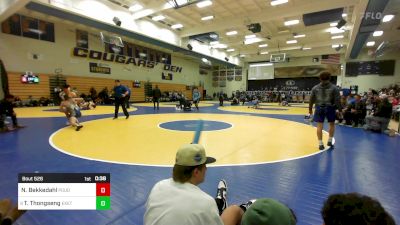 141 lbs Consi Of 16 #2 - Nico Bekkedahl, Poudre (CO) vs Tommy Thongseng, Exeter