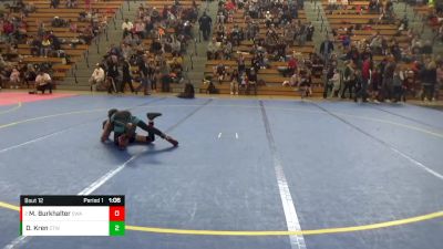 75 lbs Round 1 - Memphis Burkhalter, Sarbacker Wrestling Academy vs Dreyton Kren, Crass Trained Wrestling