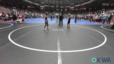 52 lbs Consi Of 16 #2 - Jett Runk, Sperry Wrestling Club vs Sawyer Smith, Little Axe Takedown Club