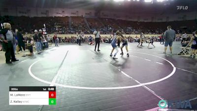 88 lbs Consi Of 8 #2 - Marayla LaMere, Standfast vs Zayden Kelley, Newcastle Youth Wrestling