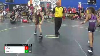70 lbs Finals (8 Team) - Lennox Pao, Untouchables Purple vs Kasen Karl, The Funky Singlets Yellow