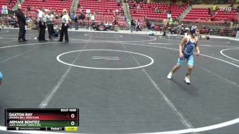 55 lbs Cons. Round 3 - Armani Benitez, JUIC3 ACAD3MY WRESTLING vs Daxton Ray, Division Bell Wrestling