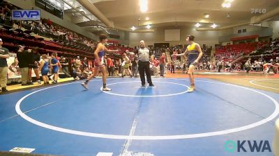 132 lbs Semifinal - Zeke McCann, Dark Cloud Wrestling Club vs William Conley, Chandler Takedown Club