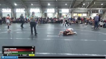 92 lbs Round 4 (6 Team) - Vinny Ferrari, POWA vs Brenden Bosco, Team Ohio