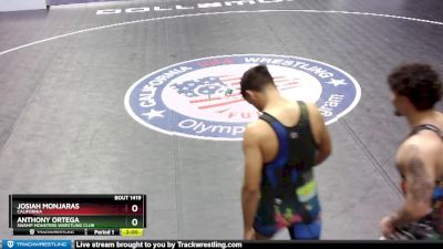 74 lbs Quarterfinal - Anthony Ortega, Swamp Monsters Wrestling Club vs Josiah Monjaras, California