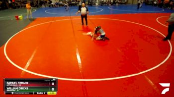 84 lbs Semis & 1st Wrestleback (8 Team) - Samuel Strack, Little Falls vs William Dircks, Brainerd