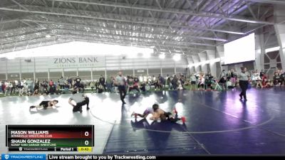 56 lbs Quarterfinal - Mason Williams, Bonneville Wrestling Club vs Shaun Gonzalez, Scrap Yard Garage Wrestling