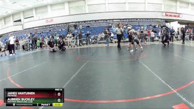 120 lbs Round 2 - James VanTuinen, Michigan vs Aubrien Buckley, Panther Wrestling Club