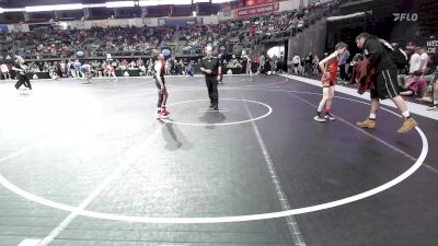 92 lbs Quarterfinal - Ian Griffin, Honey Badgers Wrestling Club vs Ayden Harned, Odessa Youth Wrestling Club