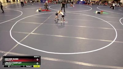 52 lbs Round 3 (4 Team) - Archer Dunn, Lakeville vs Lincoln Bartlet, Westfield