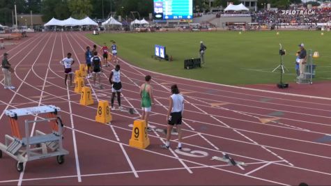High School Boys' 200m Class 2A, Finals 1