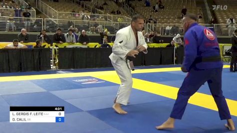 LEONARDO GERGIS F. LEITE vs DANIEL CALIL 2024 Pan Jiu Jitsu IBJJF Championship