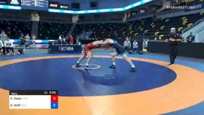 86 kg 5th Place - Kyle Haas, Kansas City Wrestling Club vs Sam Wolf, Colorado