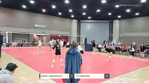 Kokoro volleyball14-1 vs Tri-state elite - 2022 JVA World Challenge presented by Nike - Expo Only