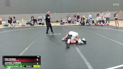 80 lbs Semis & 1st Wrestleback (8 Team) - Mac Burns, Midlothian Miners vs Dominic Gorder, Team Donahoe - Black