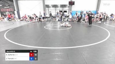 72 lbs Rr Rnd 1 - Kanoa Saferite, VA Hammers vs John Anthony Fenuto, Seagull Wrestling Club