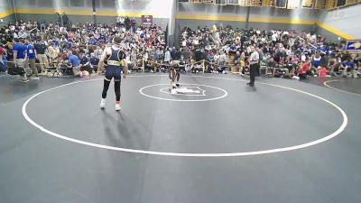 113 lbs Quarterfinal - Jack Batista-Fletcher, East Haven vs Josiah Estriplet, Ledyard