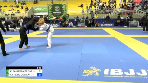 KLEIANNY BANDEIRA DE CARVALHO vs YANE FREIRE DA SILVA 2024 Brasileiro Jiu-Jitsu IBJJF