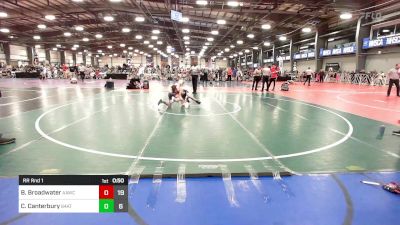 80 lbs Rr Rnd 1 - Brayden Broadwater, All American Wrestling Club vs Creu Canterbury, 84 Athletes