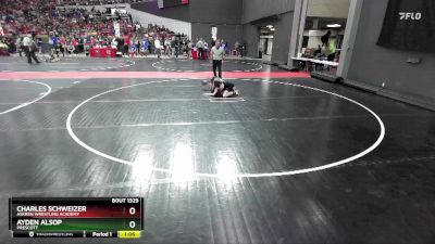 90 lbs Cons. Round 2 - Charles Schweizer, Askren Wrestling Academy vs Ayden Alsop, Prescott