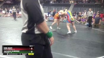 W 200 lbs Round 2 (4 Team) - Natasha Kuberski, Colorado vs Zoe Adam, North Carolina