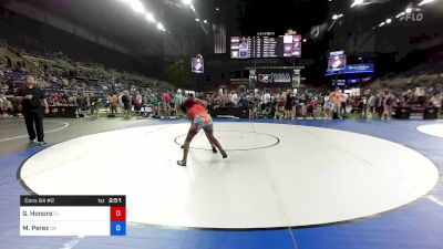 132 lbs Cons 64 #2 - Geraldine Honore, Florida vs Mariana Perez, Georgia