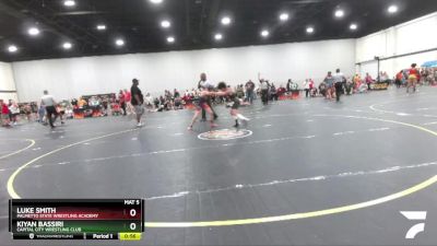 75 lbs Round 5 - Kiyan Bassiri, Capital City Wrestling Club vs Luke Smith, PALMETTO STATE WRESTLING ACADEMY