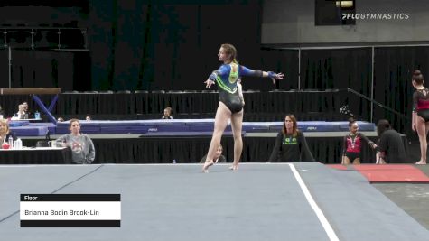 Brianna Bodin Brook-Lin - Floor - 2022 Elevate the Stage Huntsville presented by SportsMED & Crestwood
