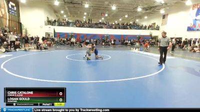 106 lbs Cons. Round 1 - Chris Catalone, Coeur D Alene vs Logan Gould, Hanford